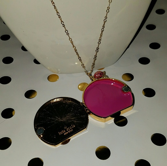 Kate spade encore  perfume locket necklace - Picture 3 of 8